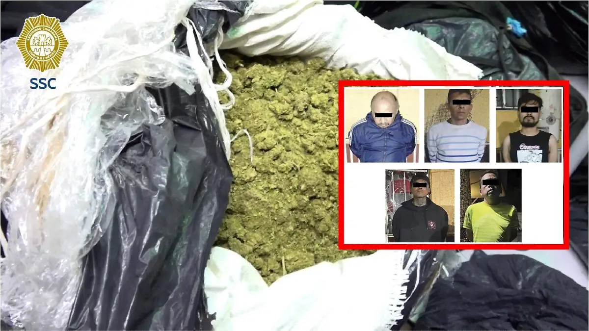 detenidos venustiano carranza marihuana SSC